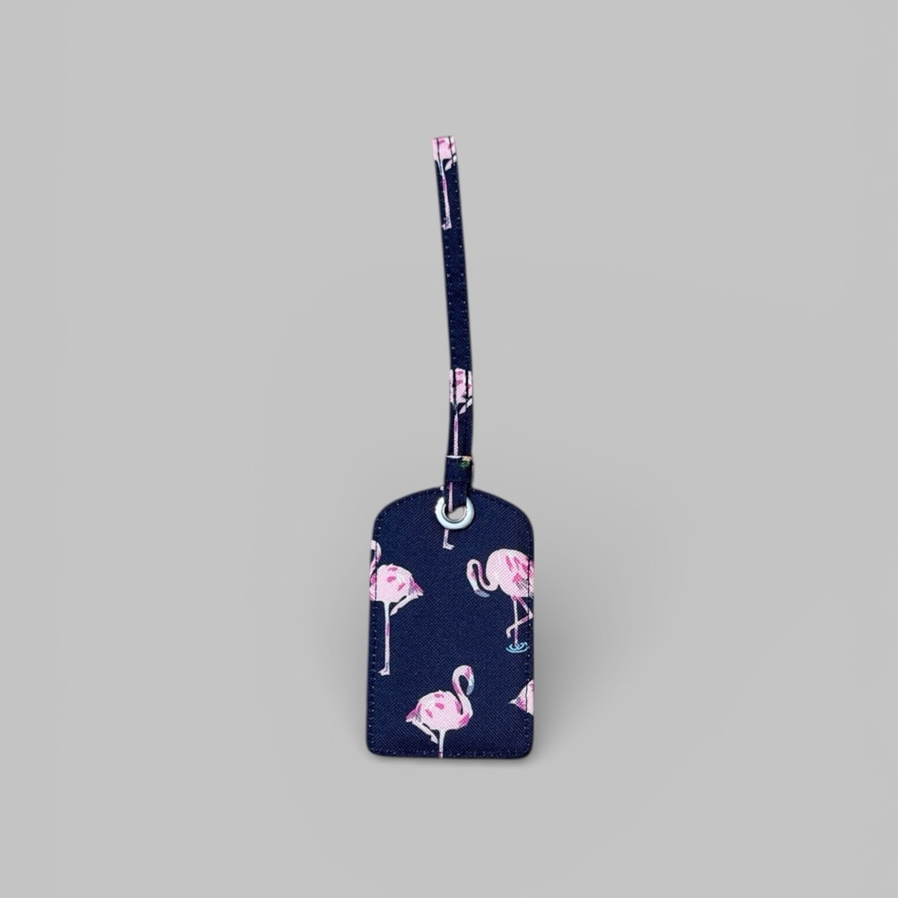Vera Bradley Flamingo Luggage Tag - Picture 2 of 3